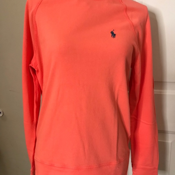 Polo Ralph Lauren Sweatshirt in (Tangerine) (Red) size XS-TP - Picture 2 of 12